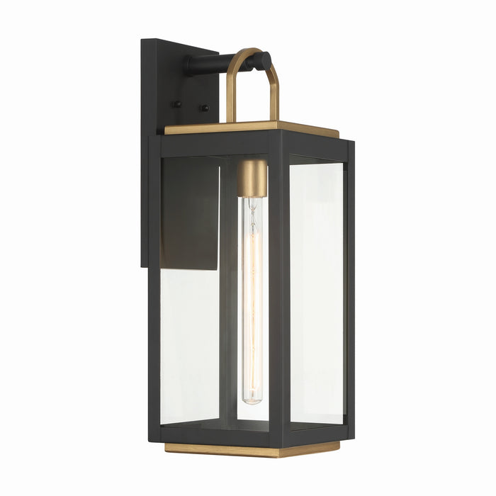 Minka-Lavery - 71332-734 - One Light Wall Sconce - Fenmark - Dark Matte Black