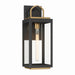 Minka-Lavery - 71332-734 - One Light Wall Sconce - Fenmark - Dark Matte Black