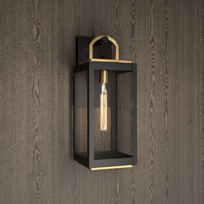 Minka-Lavery - 71332-734 - One Light Wall Sconce - Fenmark - Dark Matte Black