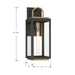 Minka-Lavery - 71332-734 - One Light Wall Sconce - Fenmark - Dark Matte Black