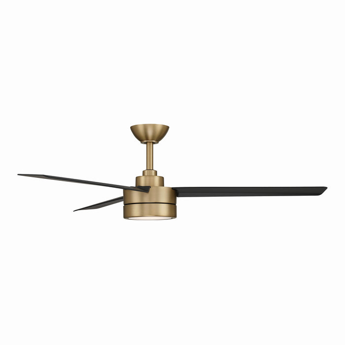 Minka Aire - F535L-BBR/CL - 52" Ceiling Fan - Roto - Brushed Brass