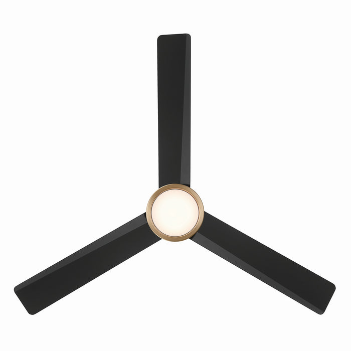 Minka Aire - F535L-BBR/CL - 52" Ceiling Fan - Roto - Brushed Brass