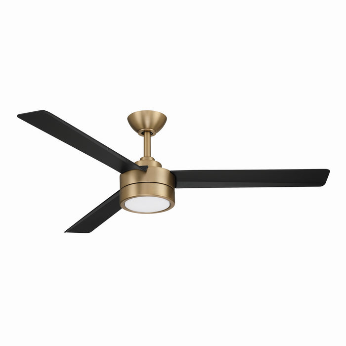 Minka Aire - F535L-BBR/CL - 52" Ceiling Fan - Roto - Brushed Brass