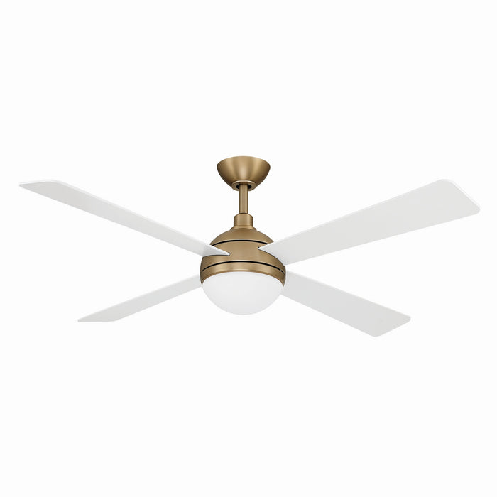 Minka Aire - F623L-BBR/ALW - 54" Ceiling Fan - Orb - Brushed Brass