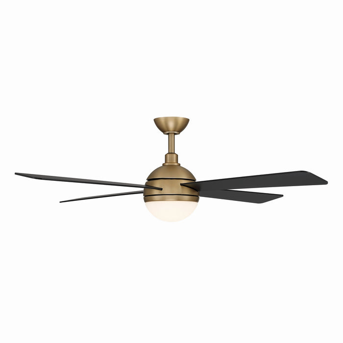 Minka Aire - F623L-BBR/CL - 54" Ceiling Fan - Orb - Brushed Brass