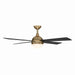 Minka Aire - F623L-BBR/CL - 54" Ceiling Fan - Orb - Brushed Brass