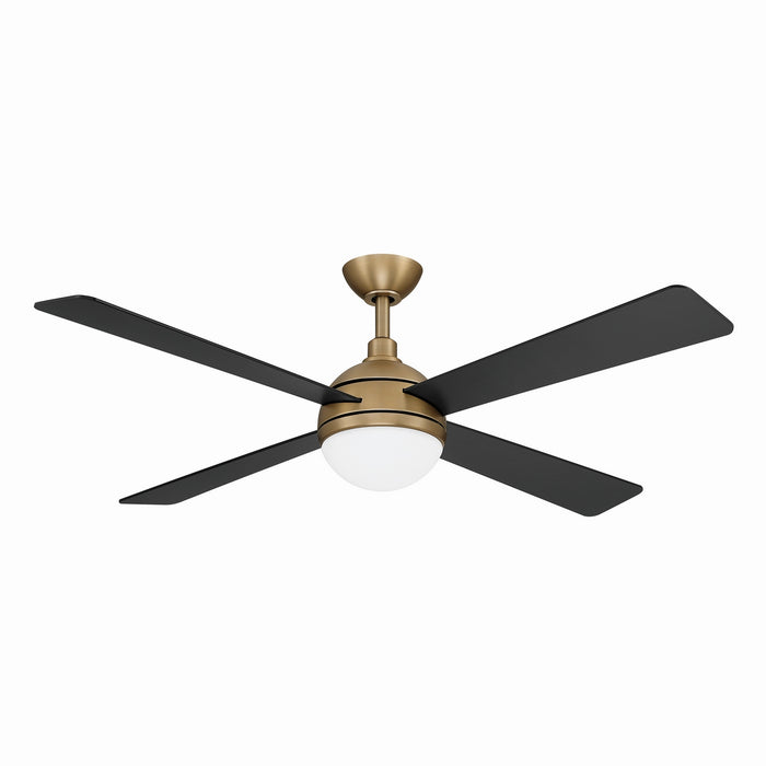 Minka Aire - F623L-BBR/CL - 54" Ceiling Fan - Orb - Brushed Brass