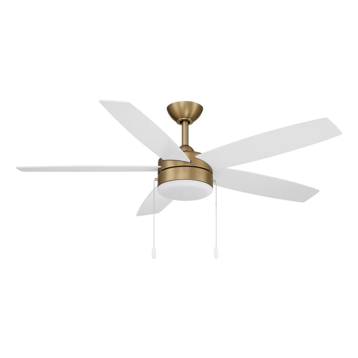 Minka Aire - F673L-BBR/ALW - 52" Ceiling Fan - Airetor - Brushed Brass