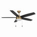Minka Aire - F673L-BBR/CL - 52" Ceiling Fan - Airetor - Brushed Brass