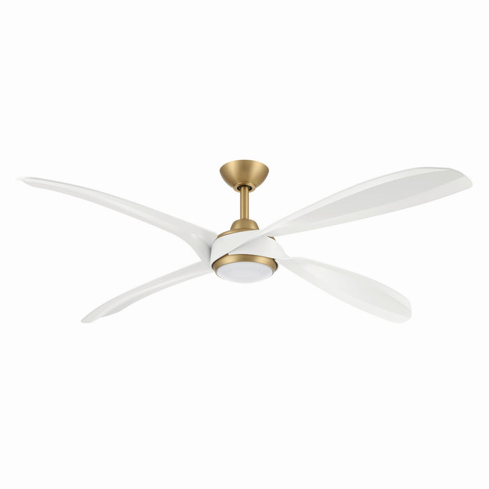 Minka Aire - F698L-LBR/ALW - 60" Ceiling Fan - Mortyn - Legacy Brass
