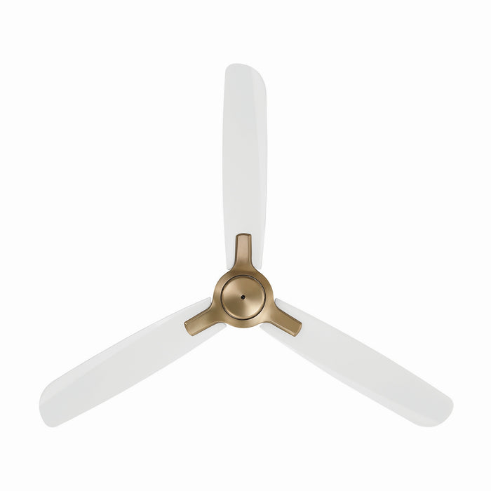 Minka Aire - F727-BBR/ALW - 52" Ceiling Fan - Rudolph - Brushed Brass