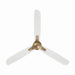 Minka Aire - F727-BBR/ALW - 52" Ceiling Fan - Rudolph - Brushed Brass