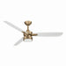 Minka Aire - F727-BBR/ALW - 52" Ceiling Fan - Rudolph - Brushed Brass
