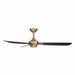 Minka Aire - F727-BBR/CL - 52" Ceiling Fan - Rudolph - Brushed Brass