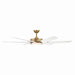 Minka Aire - F866L-HBR/ALW - 65" Ceiling Fan - Deco - Heritage Brass