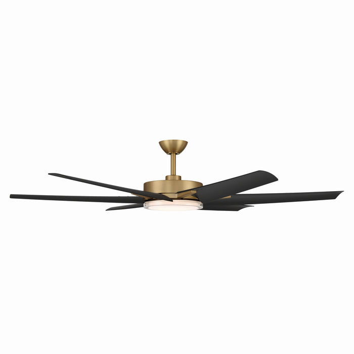 Minka Aire - F866L-HBR/CL - 65" Ceiling Fan - Deco - Heritage Brass
