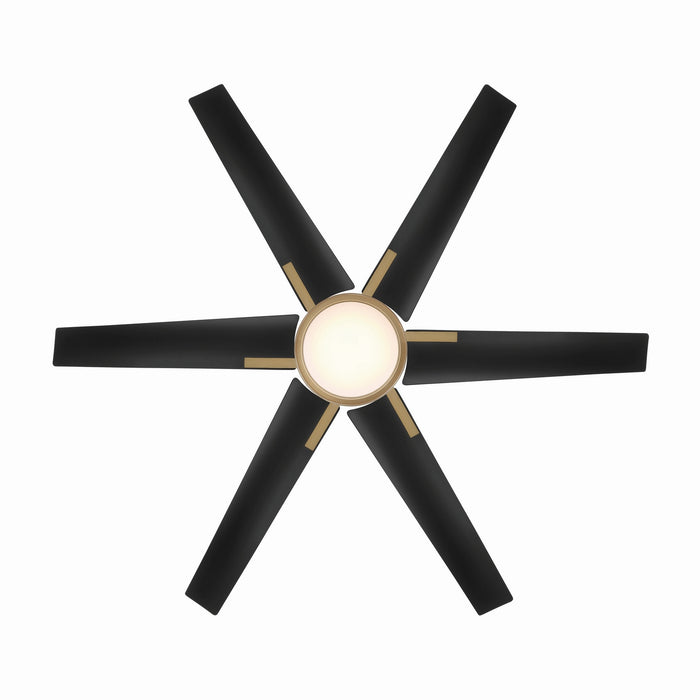 Minka Aire - F866L-HBR/CL - 65" Ceiling Fan - Deco - Heritage Brass