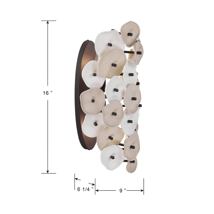 Metropolitan - N1522-860 - Two Light Wall Sconce - Ravelin - Dark Bronze