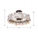 Metropolitan - N1525-860 - Five Light Semi-Flush Mount - Ravelin - Dark Bronze