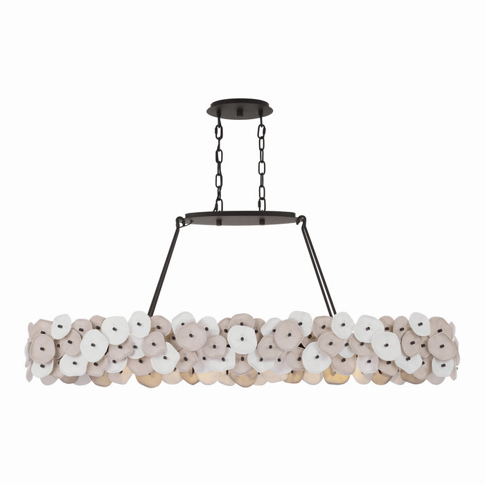 Metropolitan - N1526-860 - Four Light Linear Chandelier - Ravelin - Dark Bronze