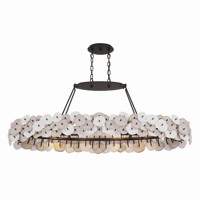 Metropolitan - N1526-860 - Four Light Linear Chandelier - Ravelin - Dark Bronze
