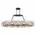 Metropolitan - N1526-860 - Four Light Linear Chandelier - Ravelin - Dark Bronze