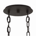 Metropolitan - N1526-860 - Four Light Linear Chandelier - Ravelin - Dark Bronze