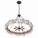Metropolitan - N1528-860 - Eight Light Pendant - Ravelin - Dark Bronze