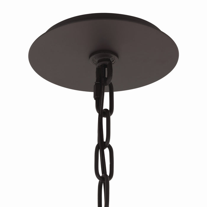 Metropolitan - N1528-860 - Eight Light Pendant - Ravelin - Dark Bronze