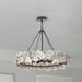 Metropolitan - N1528-860 - Eight Light Pendant - Ravelin - Dark Bronze