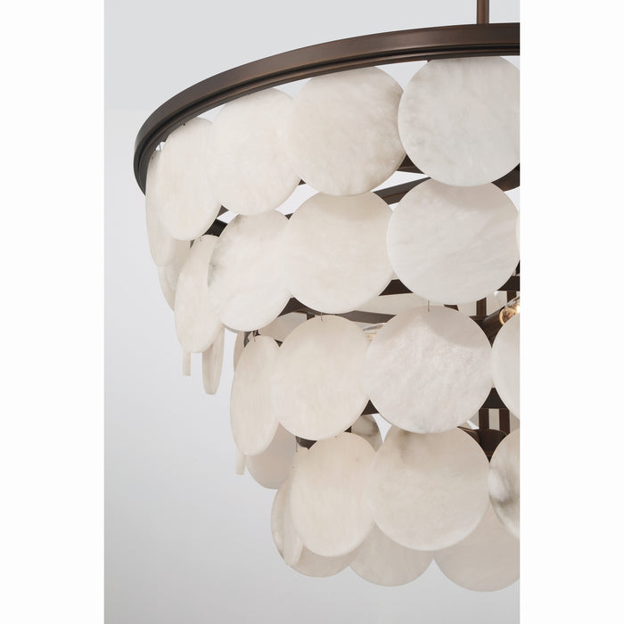 Metropolitan - N1549-868 - 12 Light Convertible Pendant/Semi-Flush Mount - Olyra - Plated Dark Bronze