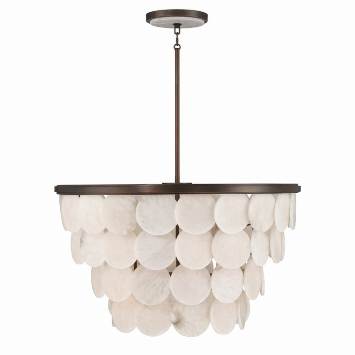 Metropolitan - N1549-868 - 12 Light Convertible Pendant/Semi-Flush Mount - Olyra - Plated Dark Bronze