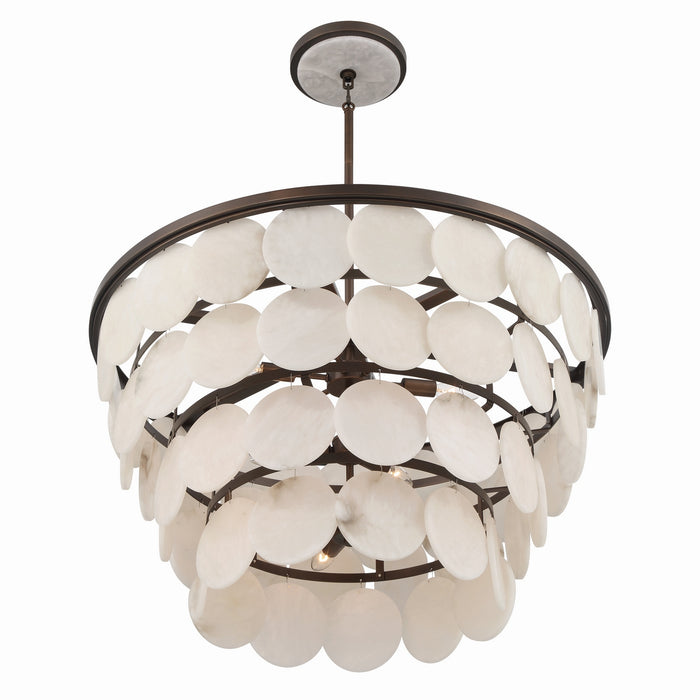 Metropolitan - N1549-868 - 12 Light Convertible Pendant/Semi-Flush Mount - Olyra - Plated Dark Bronze