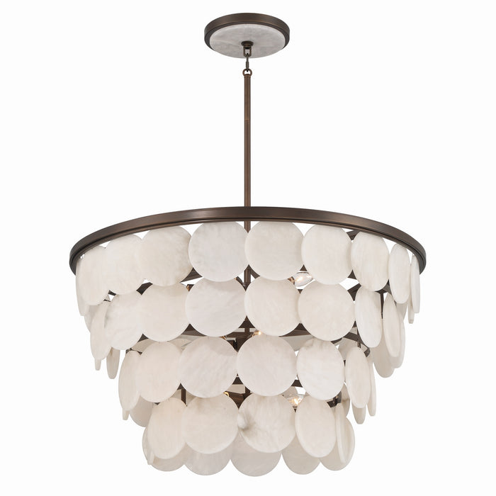 Metropolitan - N1549-868 - 12 Light Convertible Pendant/Semi-Flush Mount - Olyra - Plated Dark Bronze