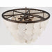 Metropolitan - N1549-868 - 12 Light Convertible Pendant/Semi-Flush Mount - Olyra - Plated Dark Bronze