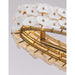 Metropolitan - N1825-732 - Six Light Linear Chandelier - Coastlyn - Legacy Brass