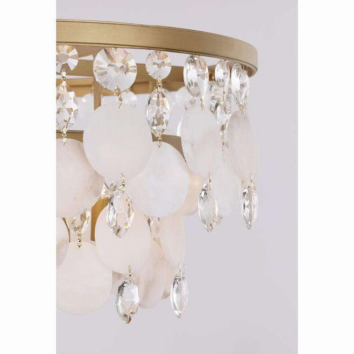 Metropolitan - N1835-870 - Five Light Semi-Flush Mount - Nova Mara - Painted Legacy Brass