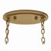 Metropolitan - N1836-870 - Five Light Linear Chandelier - Nova Mara - Painted Legacy Brass