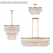 Metropolitan - N1836-870 - Five Light Linear Chandelier - Nova Mara - Painted Legacy Brass