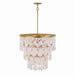 Metropolitan - N1838-870 - 11 Light Chandelier - Nova Mara - Painted Legacy Brass