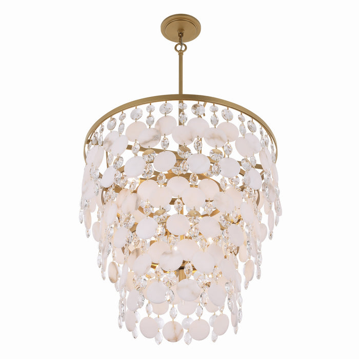 Metropolitan - N1838-870 - 11 Light Chandelier - Nova Mara - Painted Legacy Brass