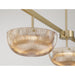 Savoy House - 1-1250-3-127 - LED Linear Chandelier - Hubbard - Noble Brass