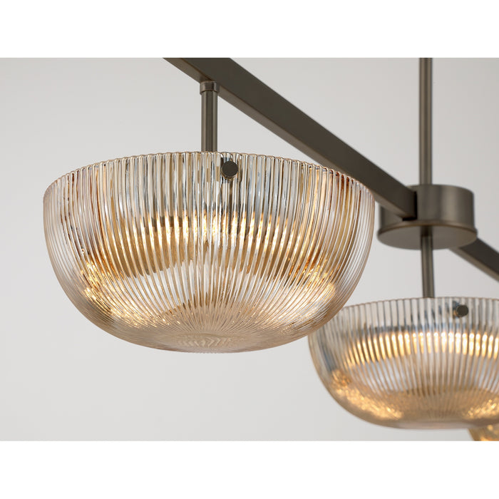 Savoy House - 1-1250-3-15 - LED Linear Chandelier - Hubbard - Mediterranean Bronze
