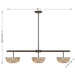 Savoy House - 1-1250-3-15 - LED Linear Chandelier - Hubbard - Mediterranean Bronze