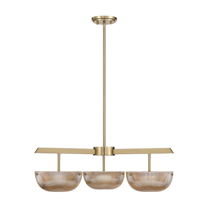 Savoy House - 1-1251-3-127 - LED Chandelier - Hubbard - Noble Brass