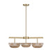 Savoy House - 1-1251-3-127 - LED Chandelier - Hubbard - Noble Brass