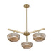 Savoy House - 1-1251-3-127 - LED Chandelier - Hubbard - Noble Brass