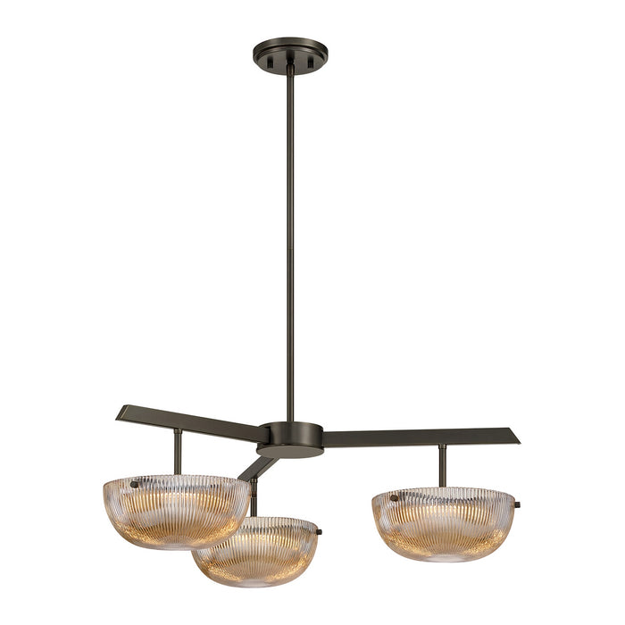 Savoy House - 1-1251-3-15 - LED Chandelier - Hubbard - Mediterranean Bronze