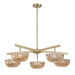 Savoy House - 1-1252-5-127 - LED Chandelier - Hubbard - Noble Brass