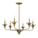 Savoy House - 1-1260-6-339 - Six Light Chandelier - Strathmore - Antique Patina